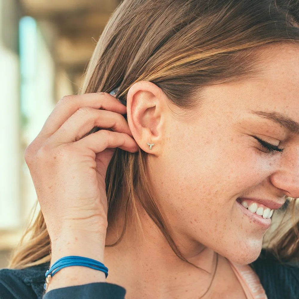 Whale Tail Earrings