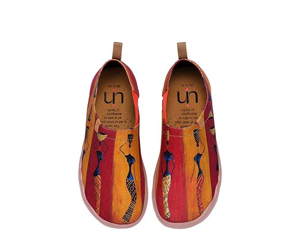 Women's Afrikan Painted Slip-on Shoe