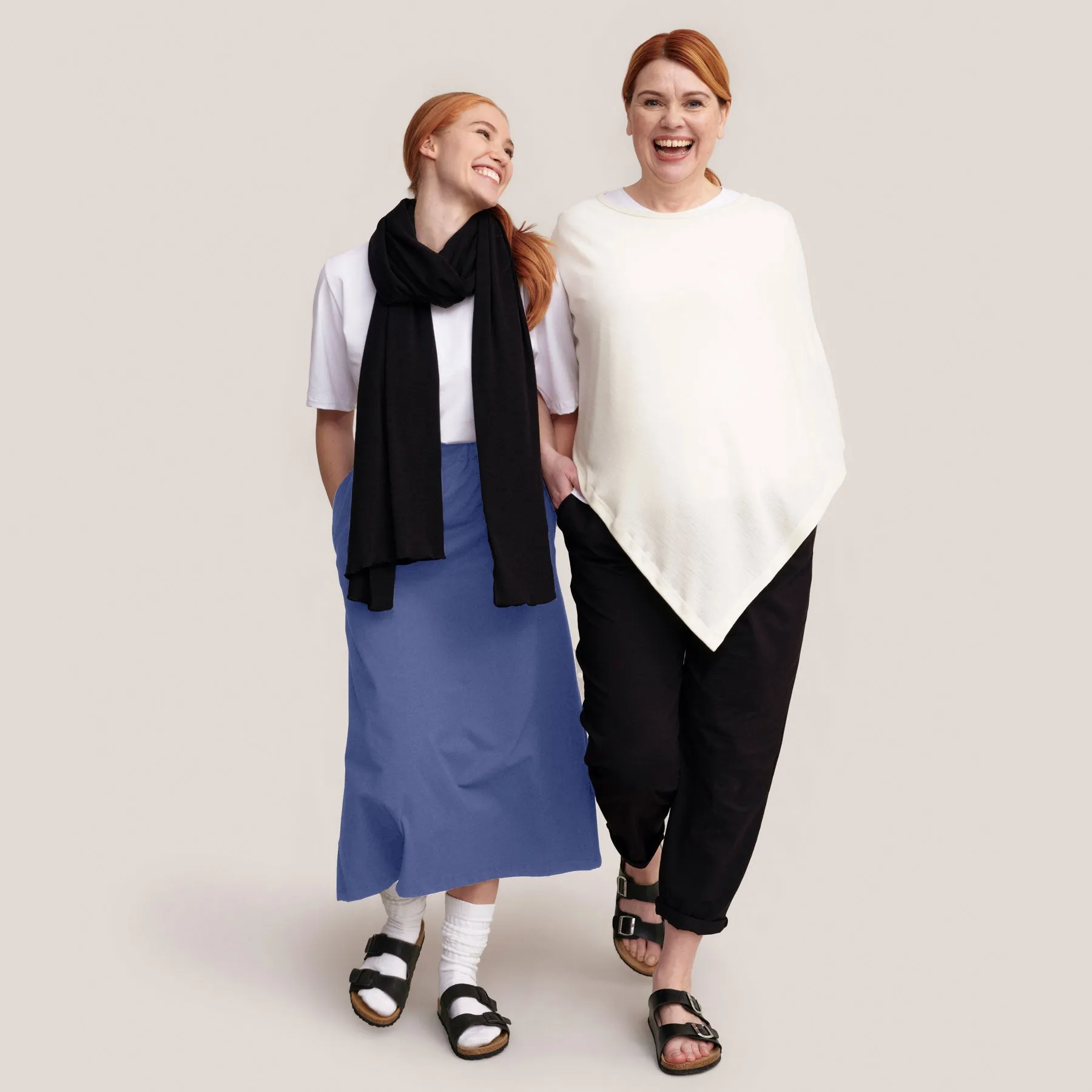 Women's Merino Silk Poncho