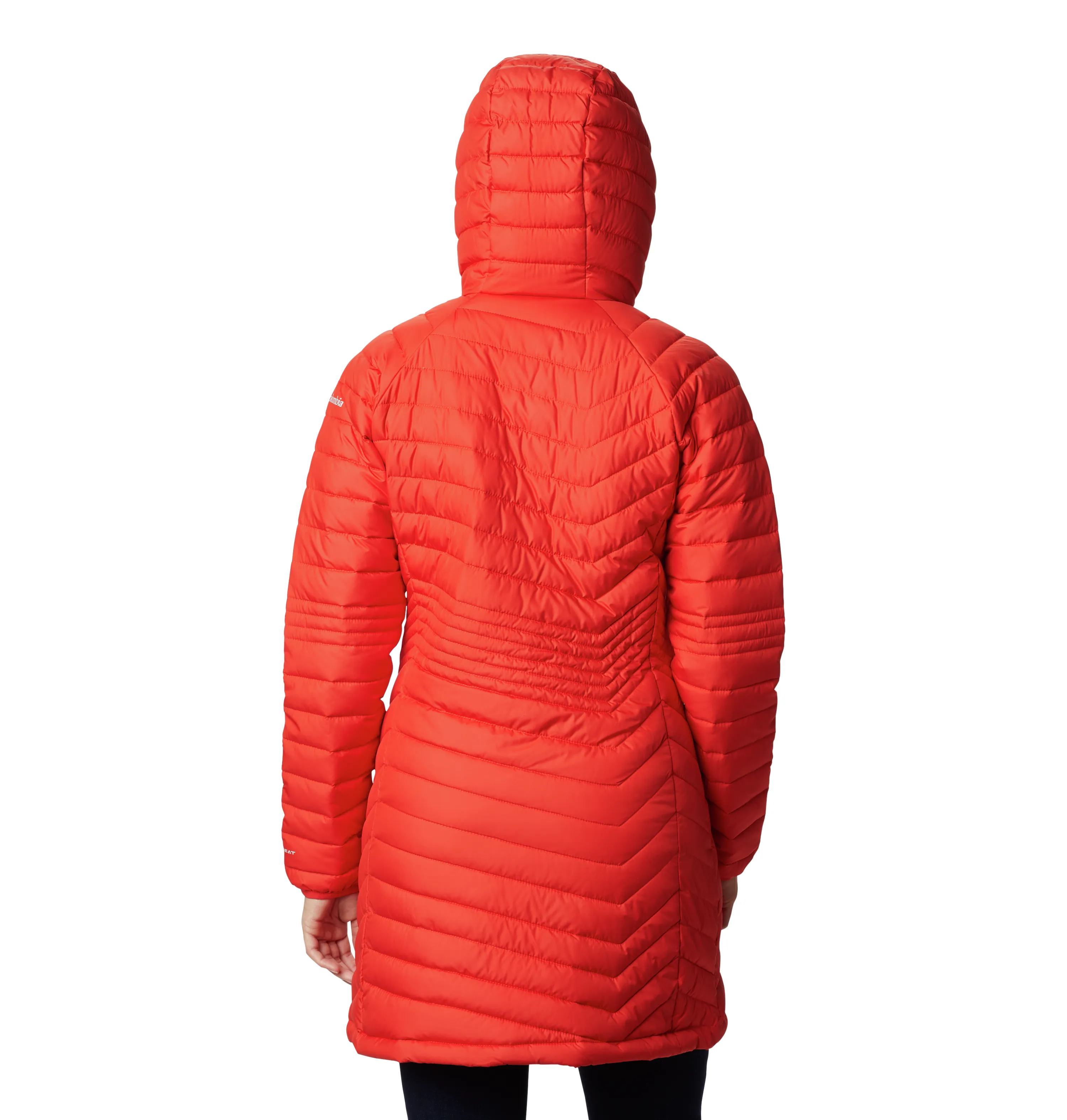 WOMEN'S POWDER LITE MID JACKET II - BOLD ORANGE