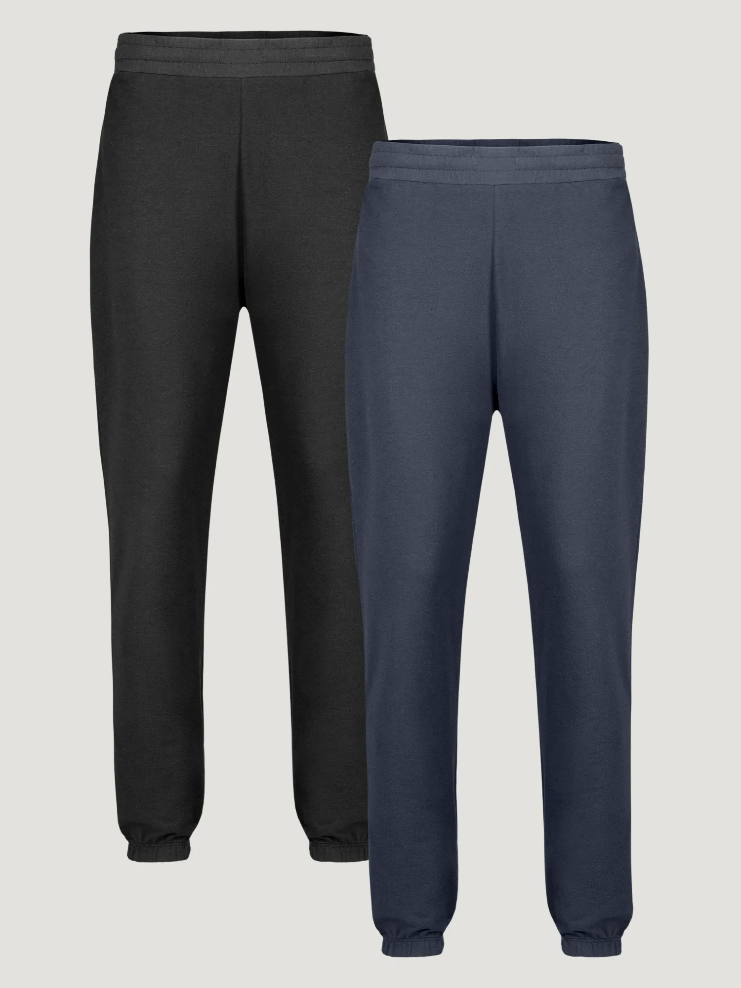 Women’s Terry Jogger Foundation 2-Pack (Black   Odyssey Blue)