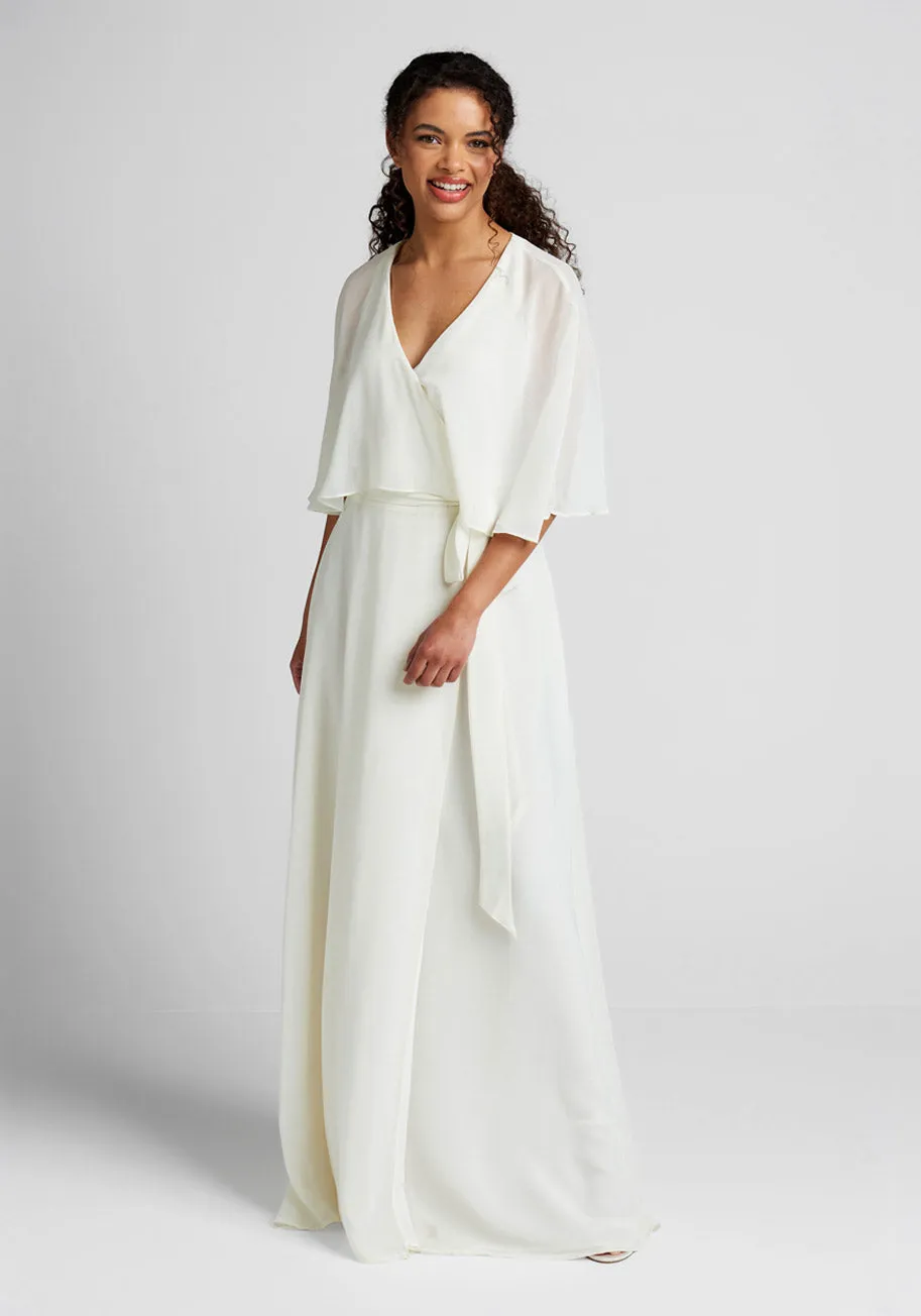 Wrapped in Rapture Maxi Dress